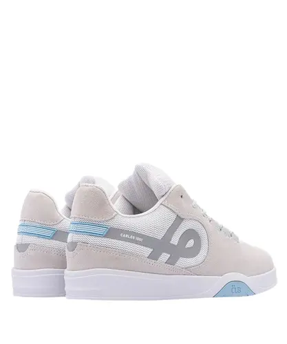 Tênis ÖUS Imigrante Essencial Iqui Branco Silver Reflex Azul