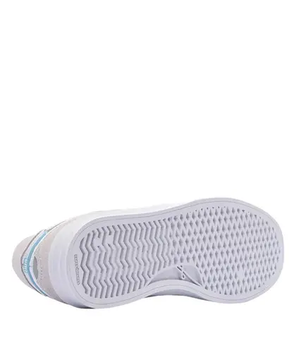 Tênis ÖUS Imigrante Essencial Iqui Branco Silver Reflex Azul