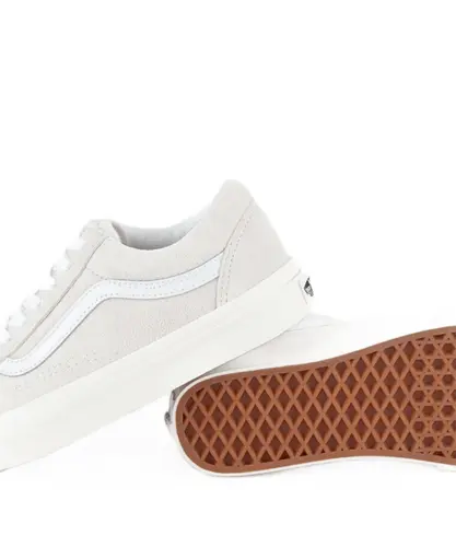 Tênis Vans Old Skool Suede True White