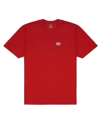 Camiseta Vans Left Chest Logo II SS - Chili Pepper