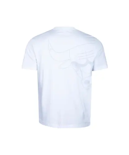 Camiseta New Era NBA Chicago Bulls Core Essentials Style Branco