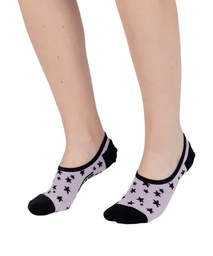 Meia Vans Scattered Canoodle Kit 3 Pares - Lavender Frost