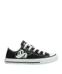Tênis Converse Kids Chuck Taylor All Star Ox Disney Mickey & Minnie Preto Branco