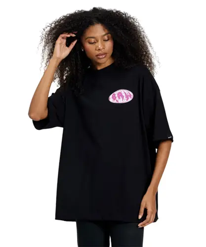 Camiseta Baw New Oversized Universe Preto
