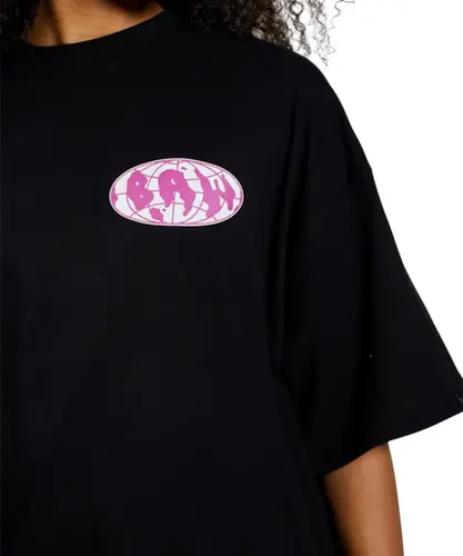 Camiseta Baw New Oversized Universe Preto