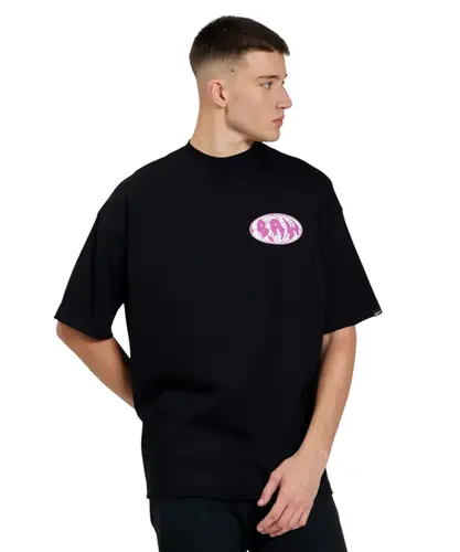 Camiseta Baw New Oversized Universe Preto
