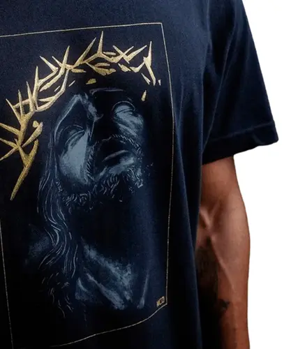 T-Shirt MCD Regular Cristo - Preto