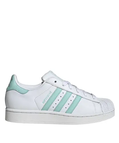 Tênis Adidas Superstar II W Cloud White Aqua