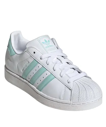 Tênis Adidas Superstar II W Cloud White Aqua