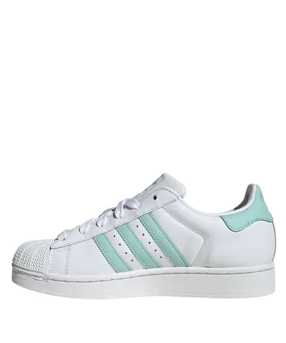 Tênis Adidas Superstar II W Cloud White Aqua