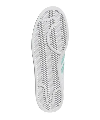 Tênis Adidas Superstar II W Cloud White Aqua