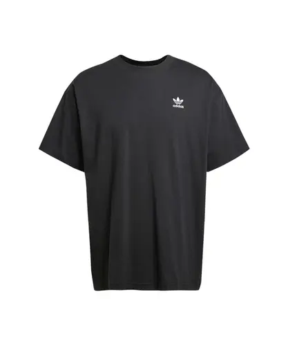 Camiseta Adidas Oversized Trefoil Essentials Black