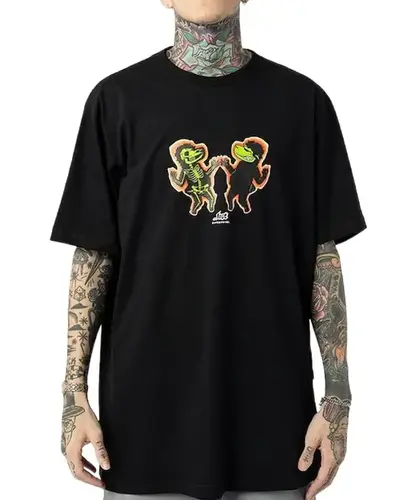 Camiseta Lost Shocked - Preto