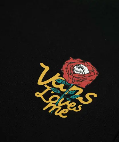 Camiseta Vans Loves Me Crew Tee Preto