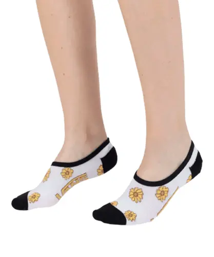 Meia Vans Sunflower Animash Canoodle Kit 3 Pares - Multi