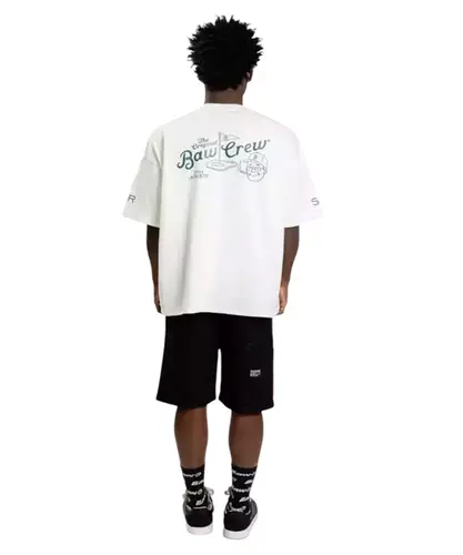 Camiseta Baw New Over Crew The Original Off White
