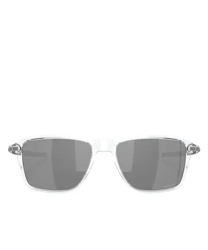 Óculos Oakley Wheel House Polished Clear Polarized Black