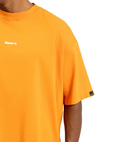 Camiseta Baw New Over Self Logo Colors Laranja