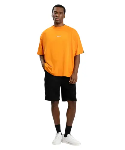 Camiseta Baw New Over Self Logo Colors Laranja