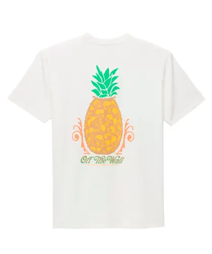 Camiseta Vans Pineapple Skull - Marshmallow