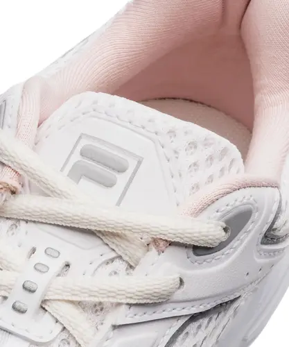 Tênis Fila Runner 2K Branco Cinza Rosa
