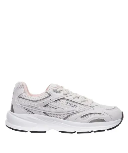 Tênis Fila Runner 2K Branco Cinza Rosa