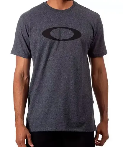 Camiseta Oakley O- Ellipse Tee Preto Mescla