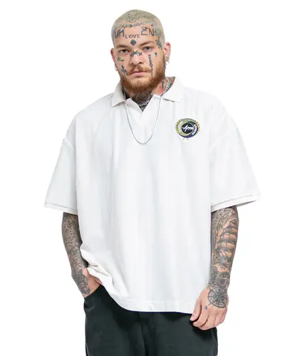 Camiseta Polo Approve Master Off White