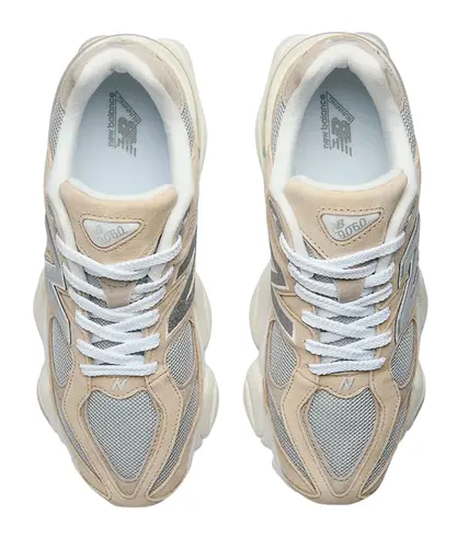 Tênis New Balance 9060 Marrom Claro Cinza