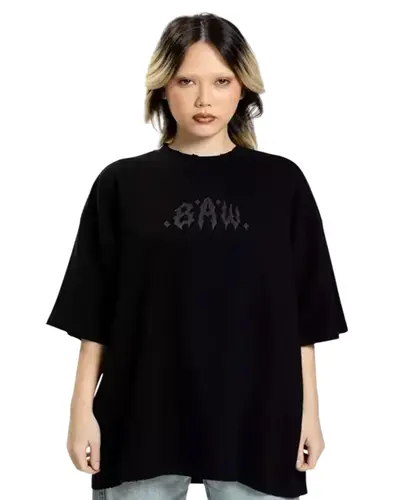 Camiseta Baw New Over Watchdog Painting Preto