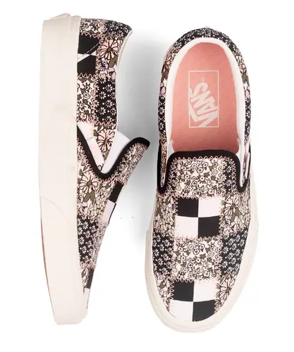 Tênis Vans Classic Slip-On Patchwork Floral