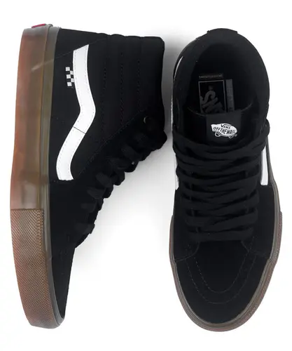Tênis Vans Skate Sk8-Hi Black Gum