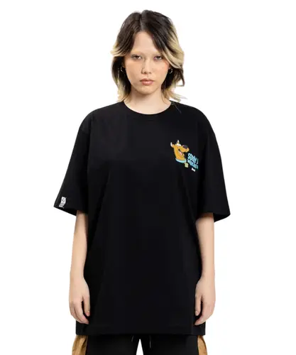Camiseta Regular Baw x Scooby Doo Preto
