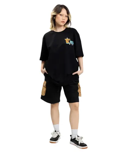 Camiseta Regular Baw x Scooby Doo Preto