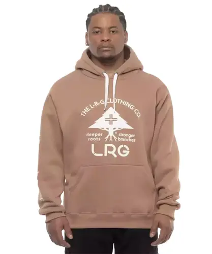 Moletom LRG Canguru Extra Original Roots - Marrom