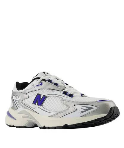 Tênis New Balance 725 Branco Dark Royal Blue - Tênis New Balance