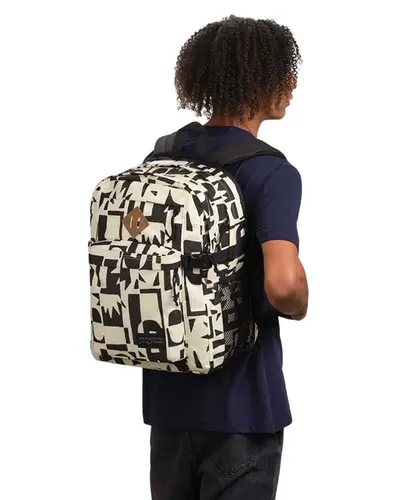 Mochila JanSport Main Campus Simple Cut Out Black
