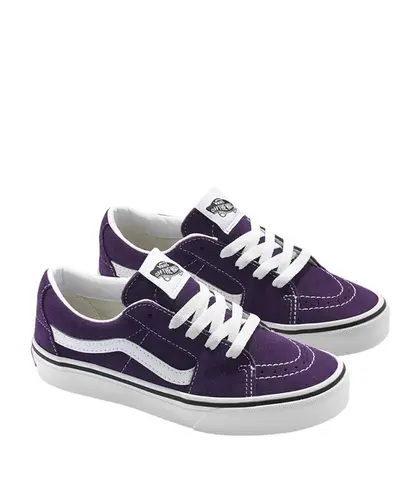 Tênis Vans Sk8-Low Suede Gothic Grape Infantil