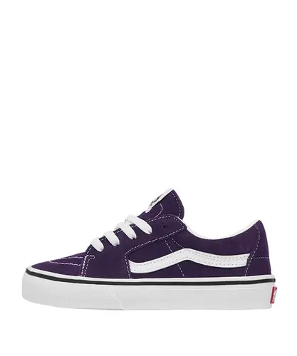 Tênis Vans Sk8-Low Suede Gothic Grape Infantil