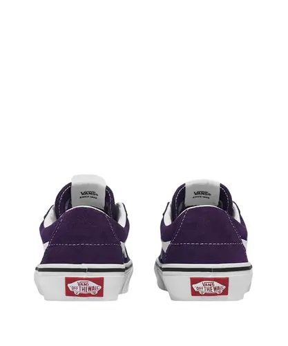 Tênis Vans Sk8-Low Suede Gothic Grape Infantil - Tênis Vans Sk8