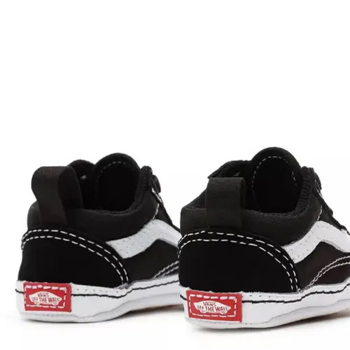 Tênis Vans Baby Old Skool Crib Black True White