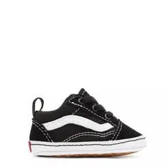 Tênis Vans Baby Old Skool Crib Black True White