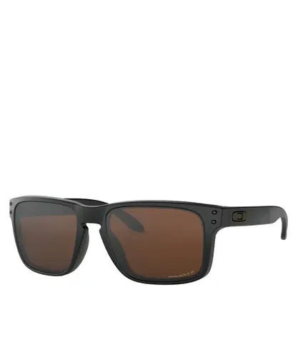 Óculos Oakley Holbrook Matte Black Prizm Tungsten Polariz