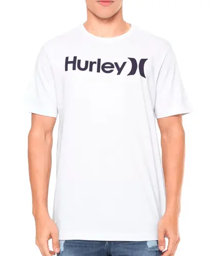 Camiseta Hurley Silk O & O Solid - Branco