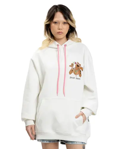 Moletom Baw Hoodie Lovely Baw x Scooby Doo Branco