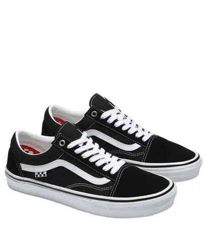 Tênis Vans Skate Old Skool Black White