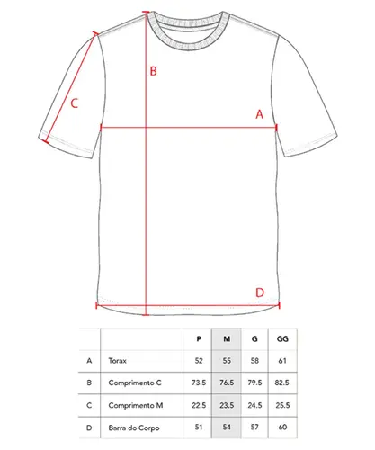 T-SHIRT REGULAR FUERZA ANDALE MCD