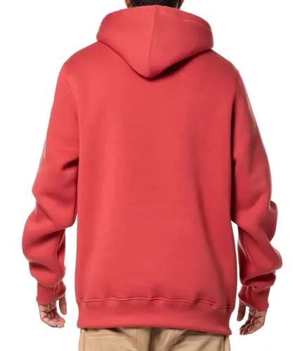 Moletom Quicksilver Fech Omni Font 305G - Vermelho