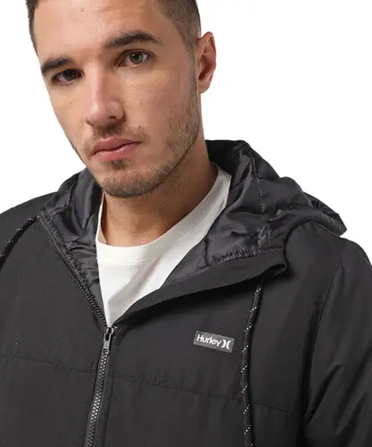 Jaqueta Hurley Uni Preto