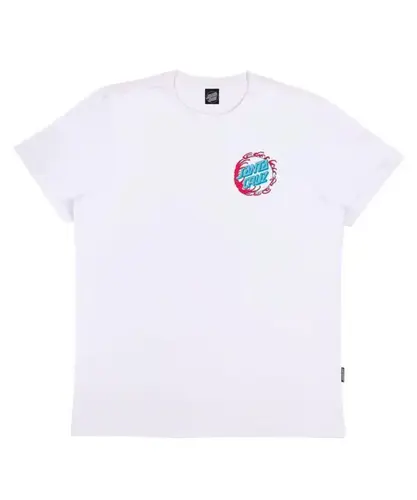 Camiseta Santa Cruz Tidal Dot SS - Branco